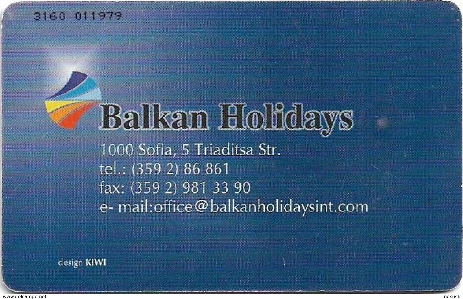 Bulgaria - BulFon (chip) - Balkan Holidays, Gem5 Red, 04.2000, 200Units, 22.000ex, Used - Bulgarien