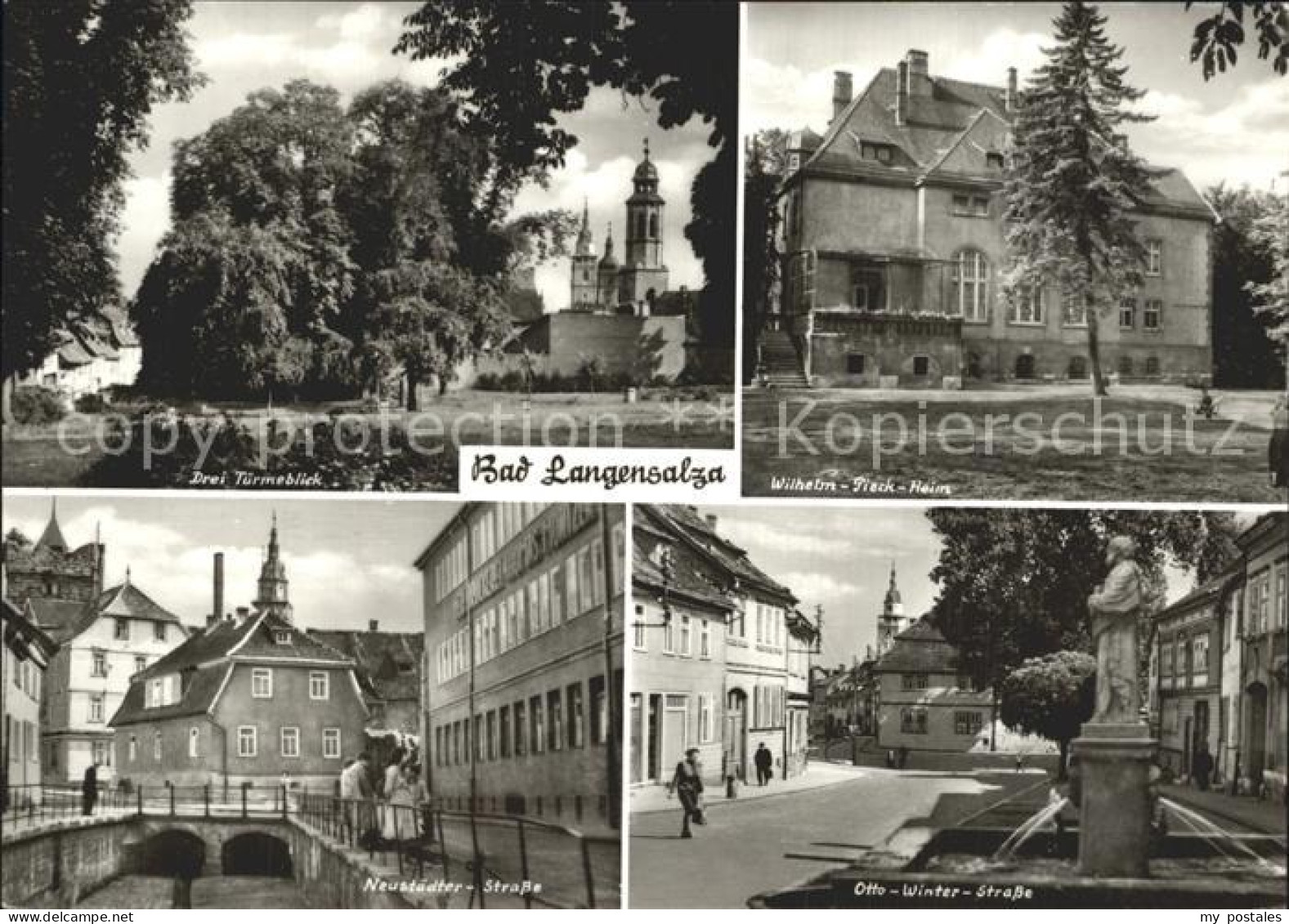 72342405 Bad Langensalza Drei Tuermeblick Wilhelm Pieck Heim Neustaedter Strasse - Bad Langensalza