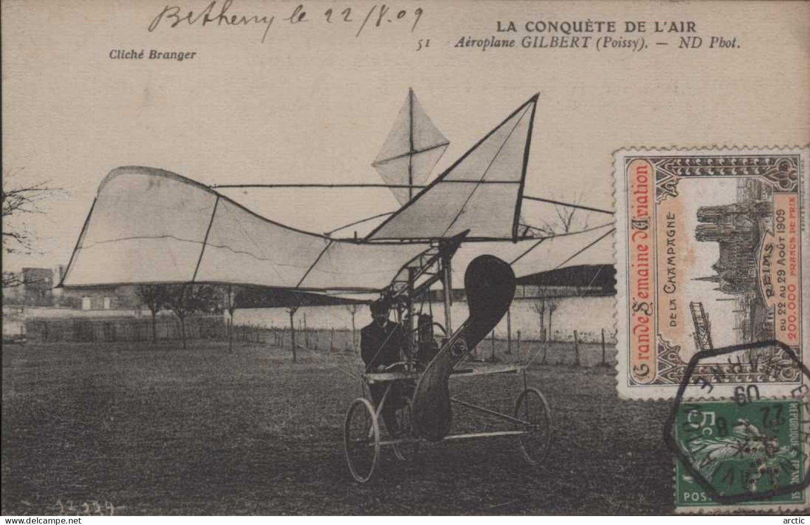 La Conquète De L'Air Aéroplane Gilbert (Poissy - Aviation