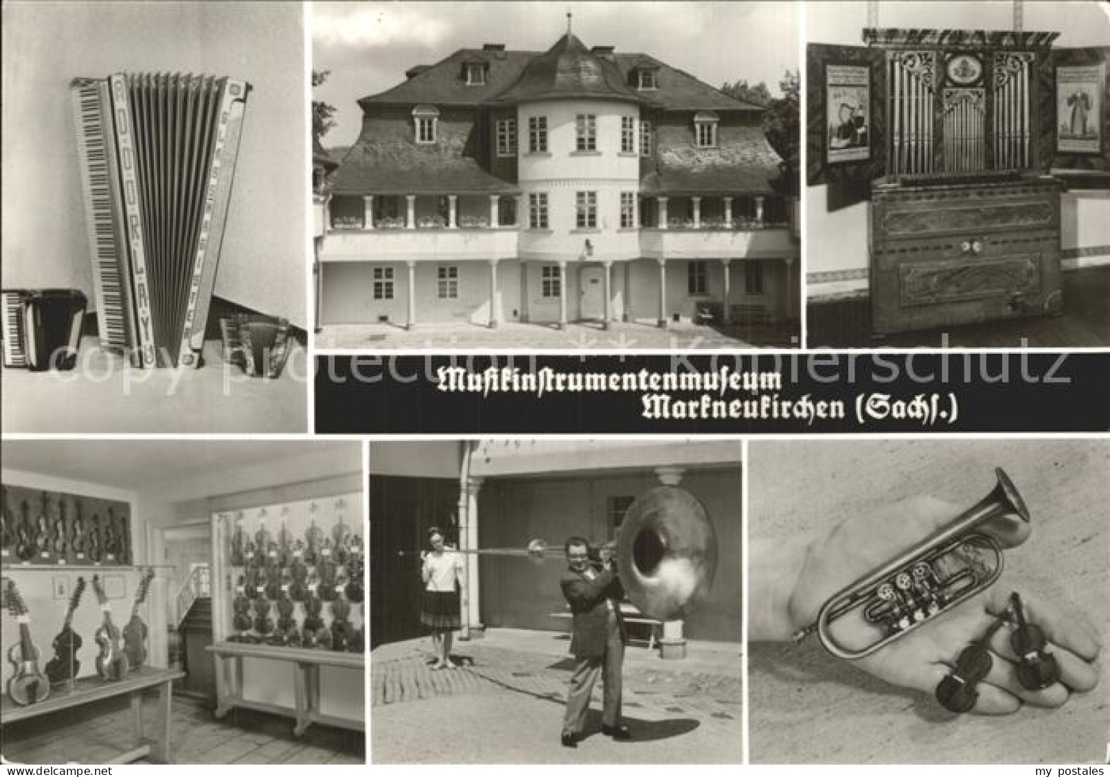 72341938 Markneukirchen Musikinstrumenten Museum Akkordeon Orgel Streichinstrume - Markneukirchen