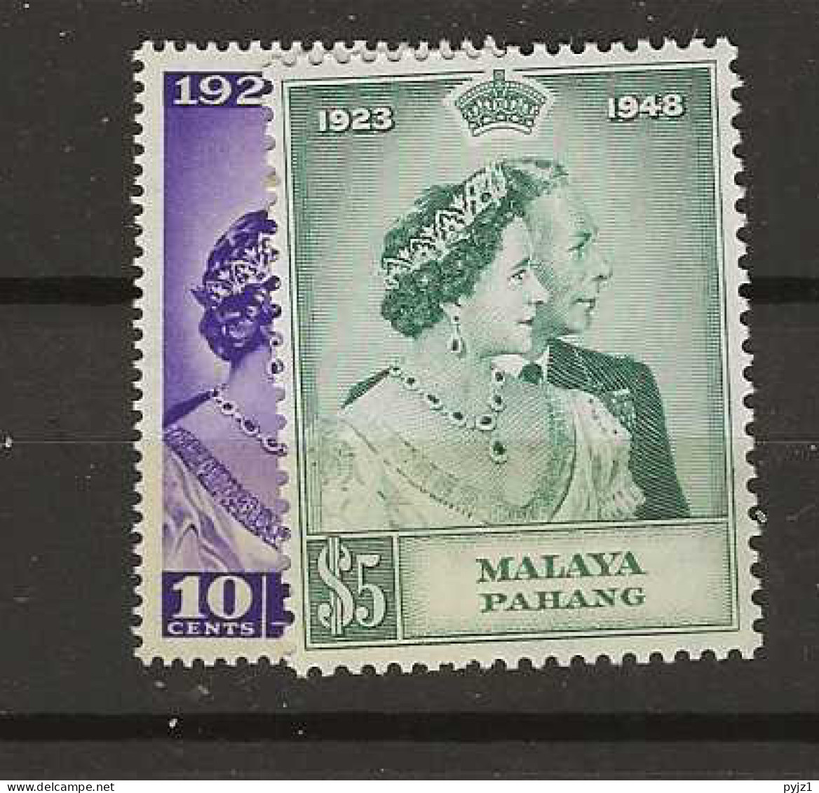 1948 MH Pahang Mi 37-38 - Pahang