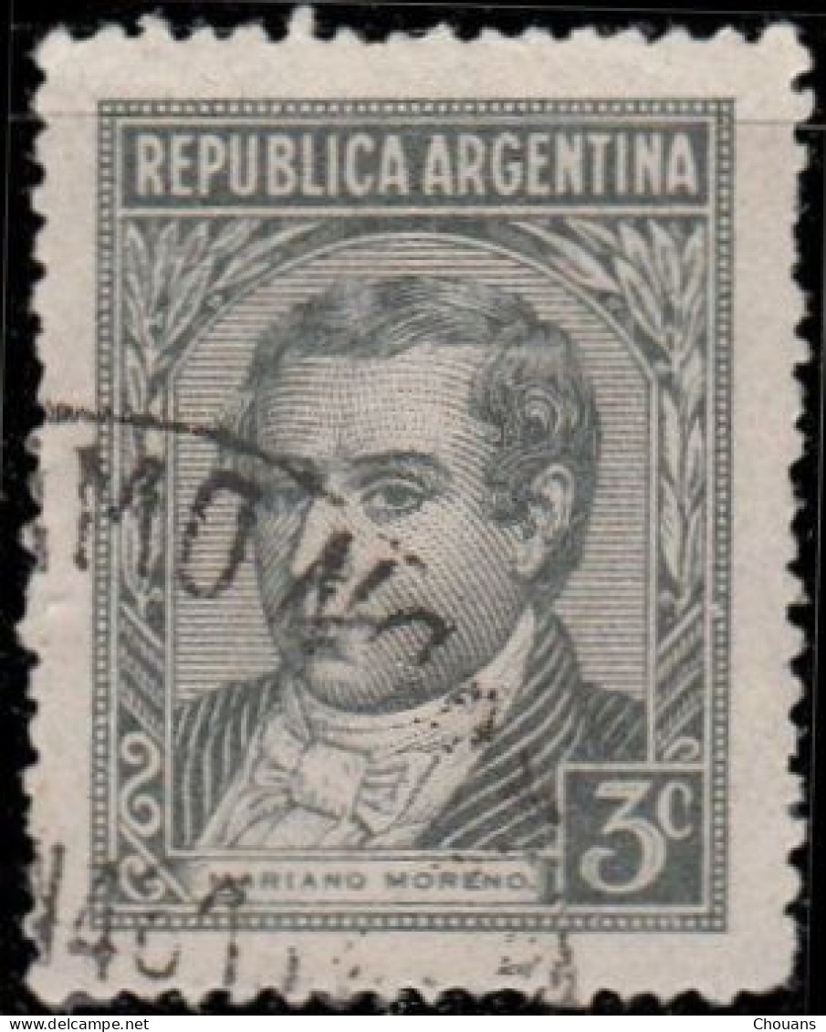 Argentine 1945. ~ YT 463 (par 3)  - 3 C. Moreno - Used Stamps