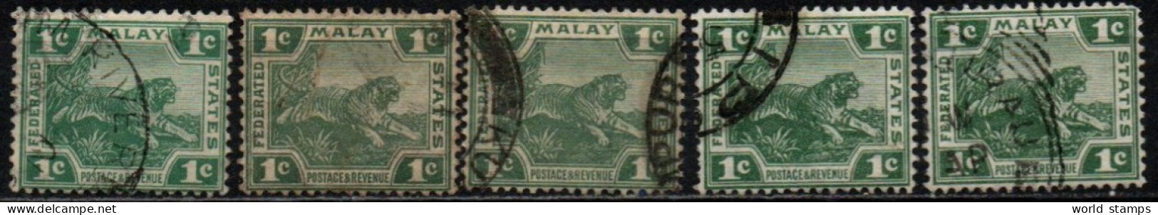 MALAY STATES 1906-22 O - Federated Malay States