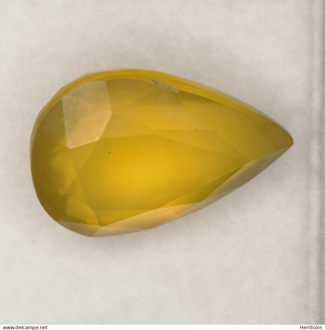 Opale Jaune Mexicaine: 5.91 Carats | Coupe Poire | Naturelle - Opale