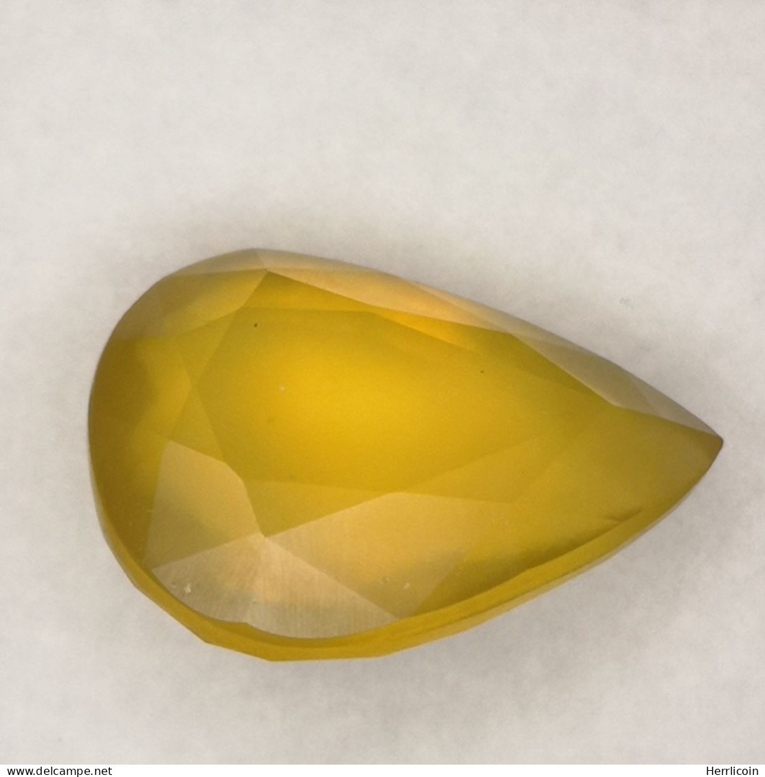 Opale Jaune Mexicaine: 5.91 Carats | Coupe Poire | Naturelle - Opaal