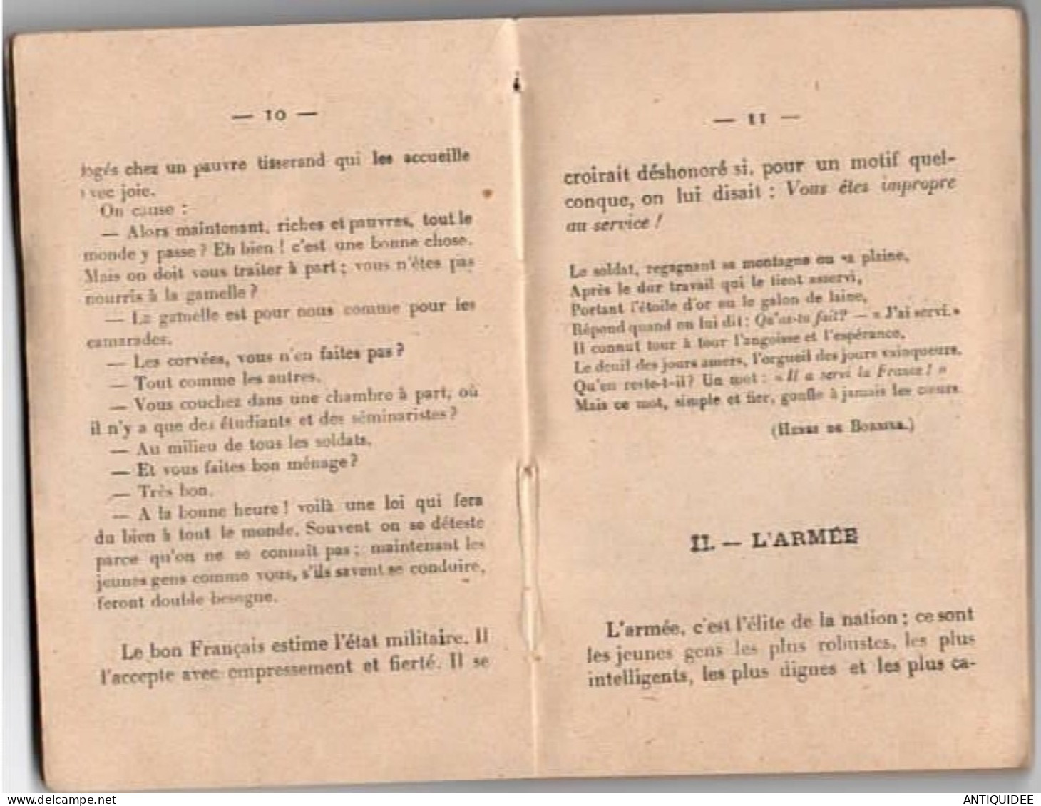 LE LIVRE DE POCHE DU SOLDAT FRANCAIS Par Le Chanoine GIRARD - Editions Gabriel BEAUCHESNE, PARIS En 1915 - - Francés
