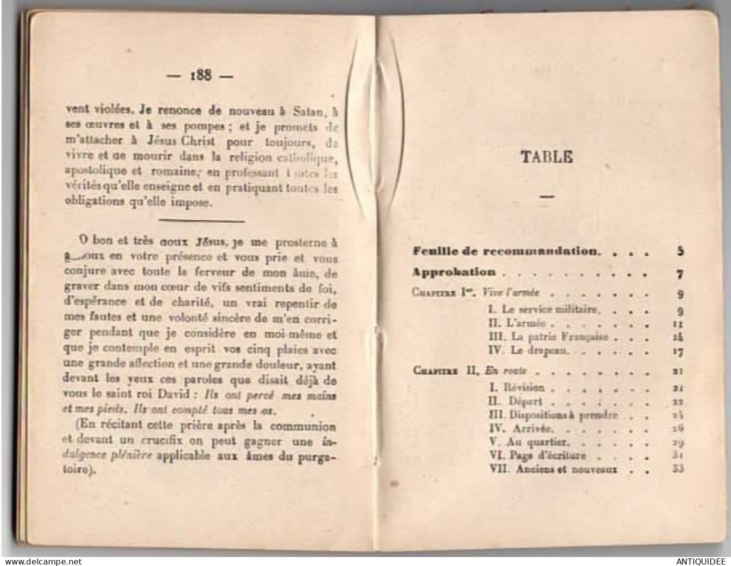 LE LIVRE DE POCHE DU SOLDAT FRANCAIS par le Chanoine GIRARD - Editions Gabriel BEAUCHESNE, PARIS en 1915 -