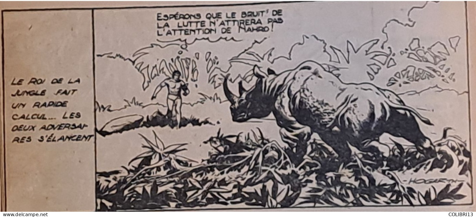 RECITS COMPLETS COLLECTION  TARZAN Reliure éditeur Incomplète Du N° 90 Au N°98 1952 9n°s HOGARTH + LUBBERS +2 N°s Cadeau - Lots De Plusieurs BD