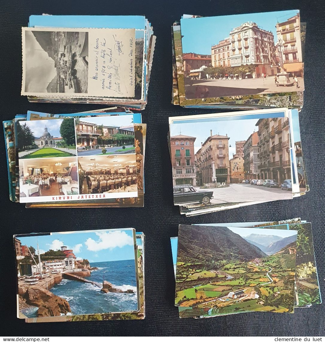 ESPAGNE LOT 1300 CARTES POSTALES MODERNES ET SEMI MODERNES TIMBRE STAMP - Collections & Lots