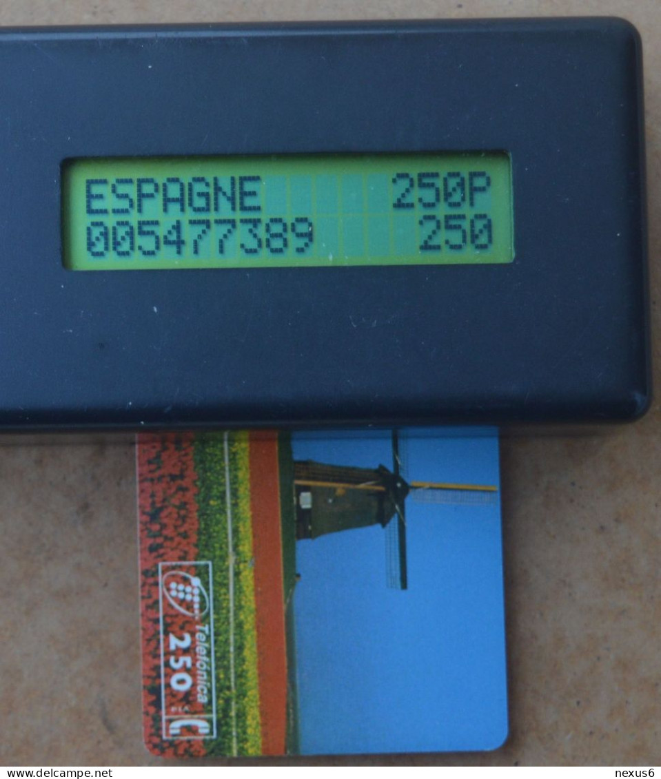 Spain - Telefonica - Molino Holandes, CardEx '96 - P-217 - Chip Thomson, 10.1996, 250PTA, 4.000ex, Mint - Emissions Privées