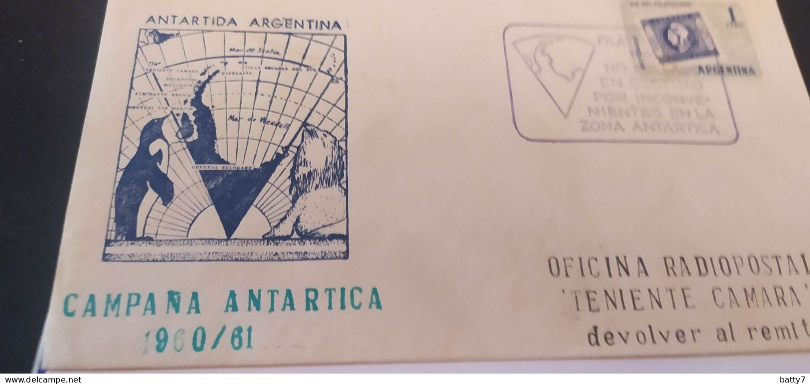 ANTARTIDE ARGENTINA 1960/61 - Other & Unclassified