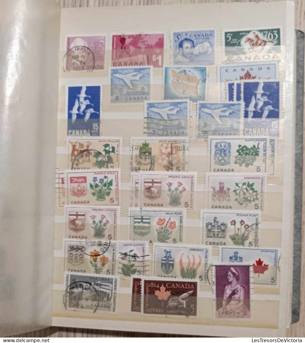 Timbres - Canada - Album De Timbres Neufs Et Oblitérés Divers - Andere & Zonder Classificatie