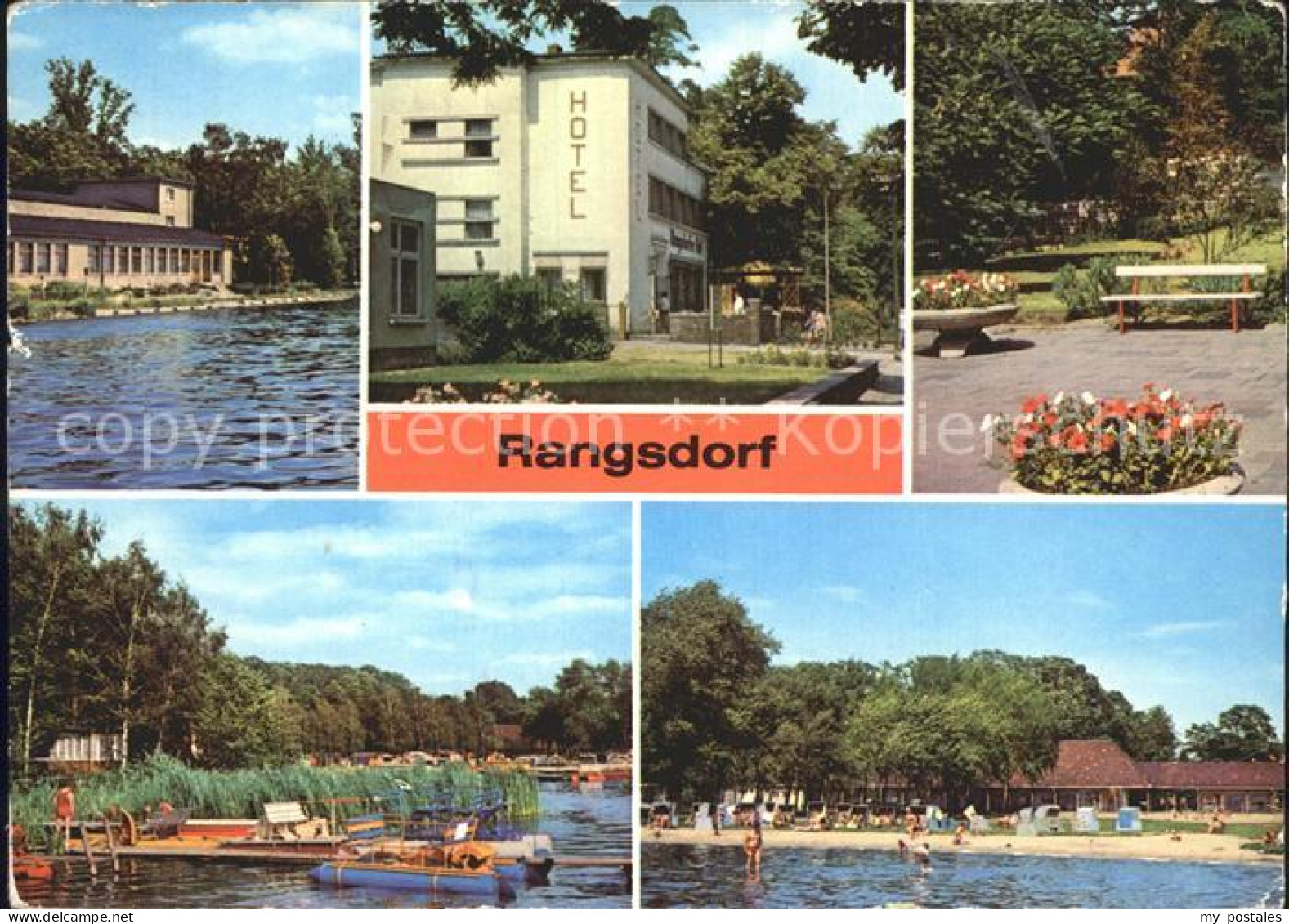 72337239 Rangsdorf Seebad Casino Rangsdorfer See Hotel Freibad Campingplatz Rang - Rangsdorf