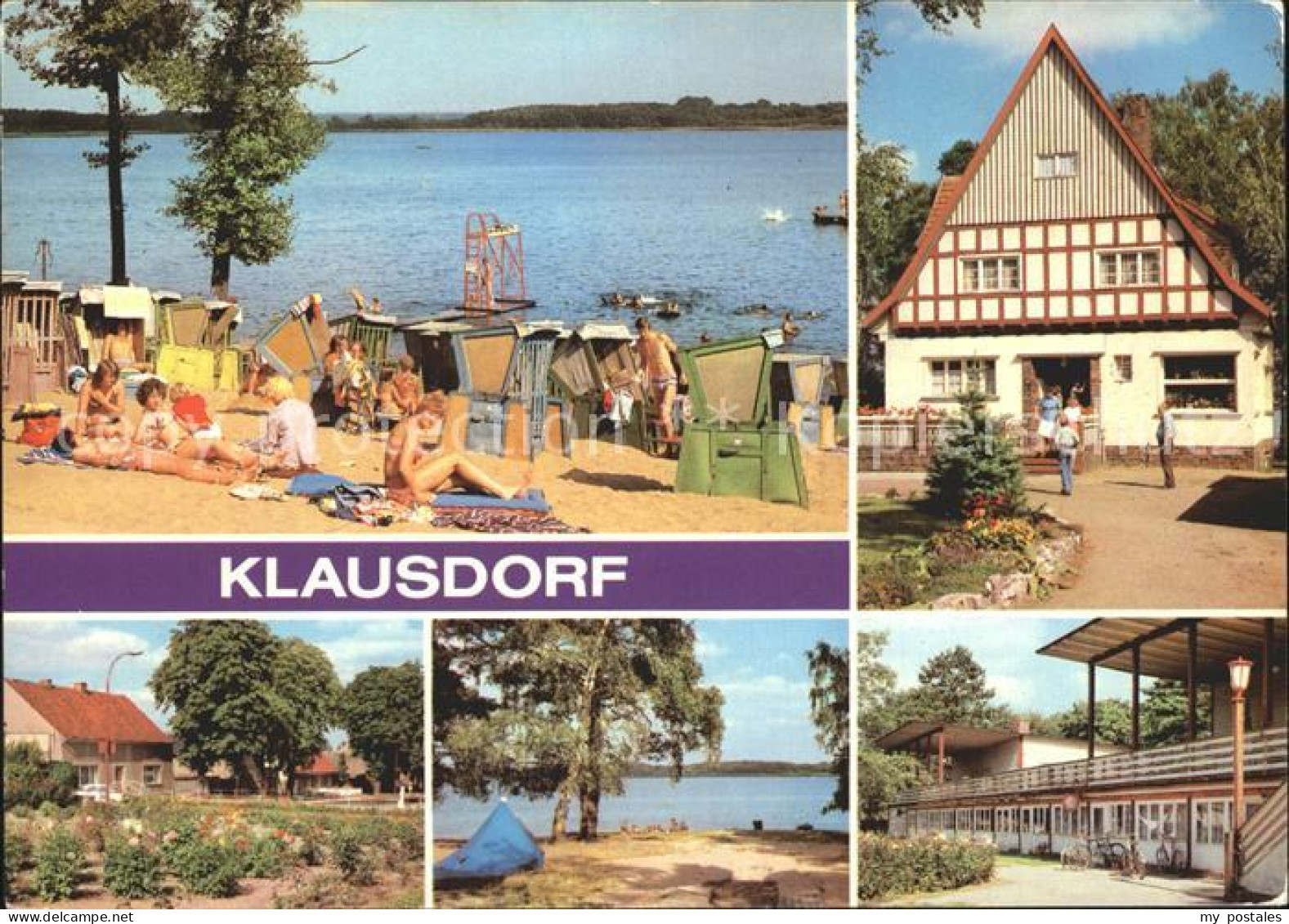 72337181 Klausdorf Mellensee Strandbad Jugendherberge Dorfaue Campingplatz Ferie - Sperenberg