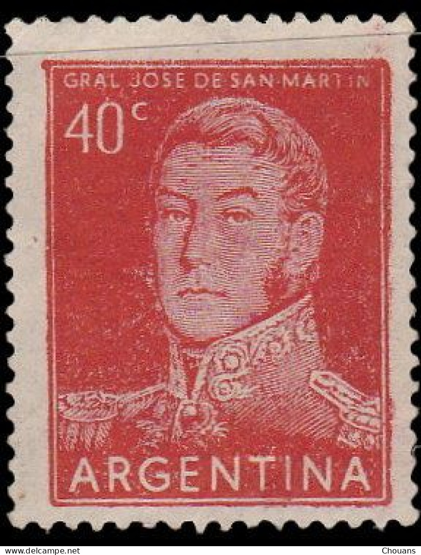 Argentine 1956. ~ YT 568 à 69 - 40 C. San Martin - Used Stamps