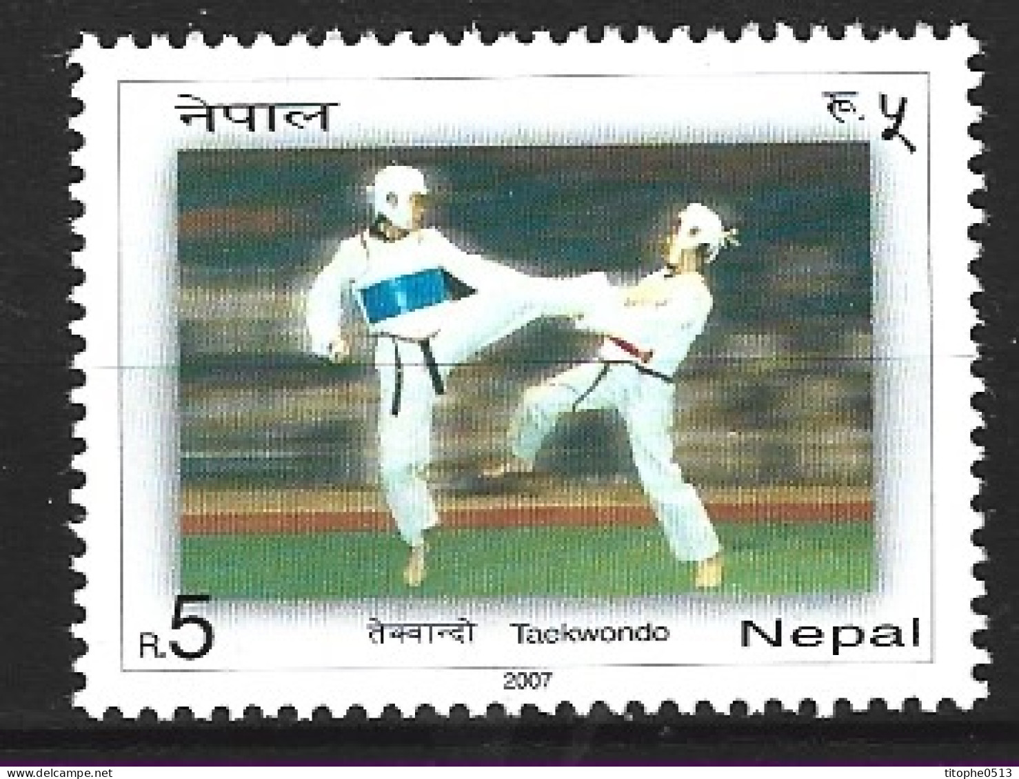 NEPAL. N°867 De 2007. Taekwondo. - Non Classés