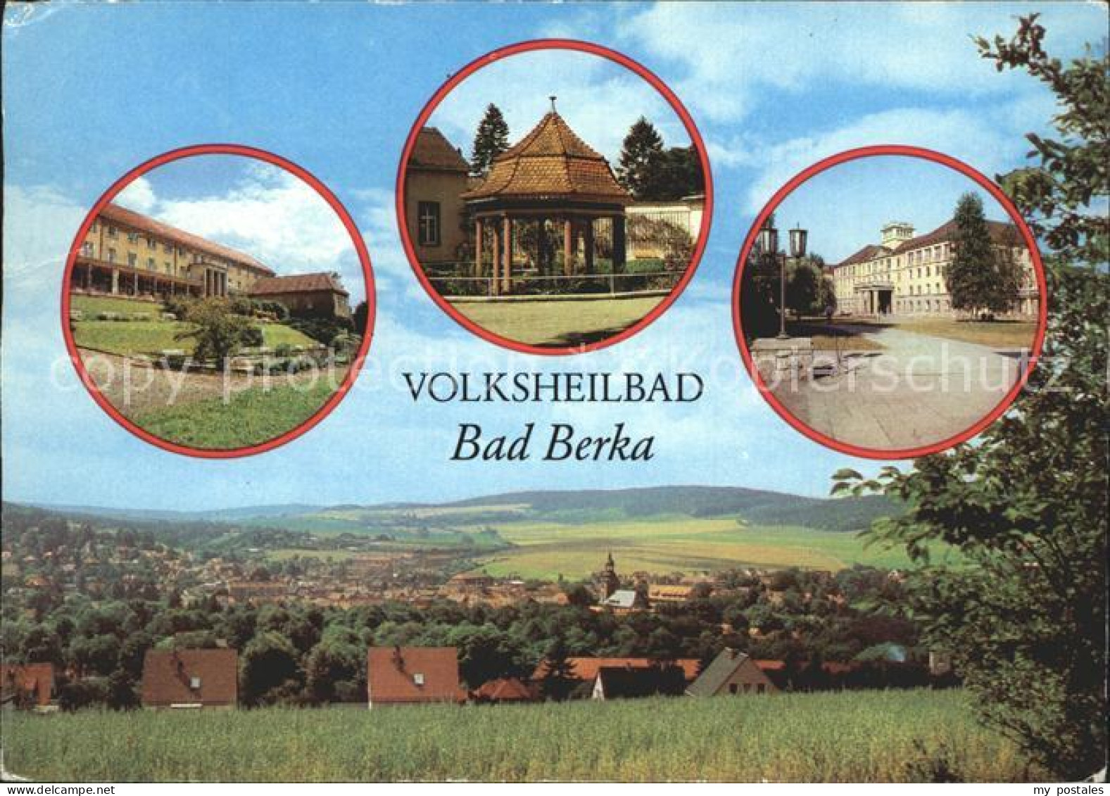 72336982 Bad Berka Sanatorium Goethebrunnen Zentralklinik Panorama Volksheilbad  - Bad Berka