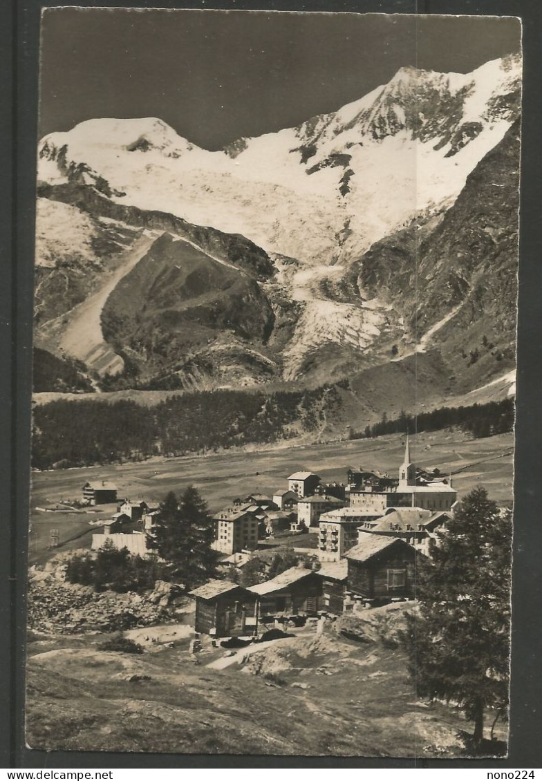 Carte P De 1952 ( Saas-Fee / Mit Fee-Gletscher, Alphubel Und Täschhorn ) - Saas-Fee