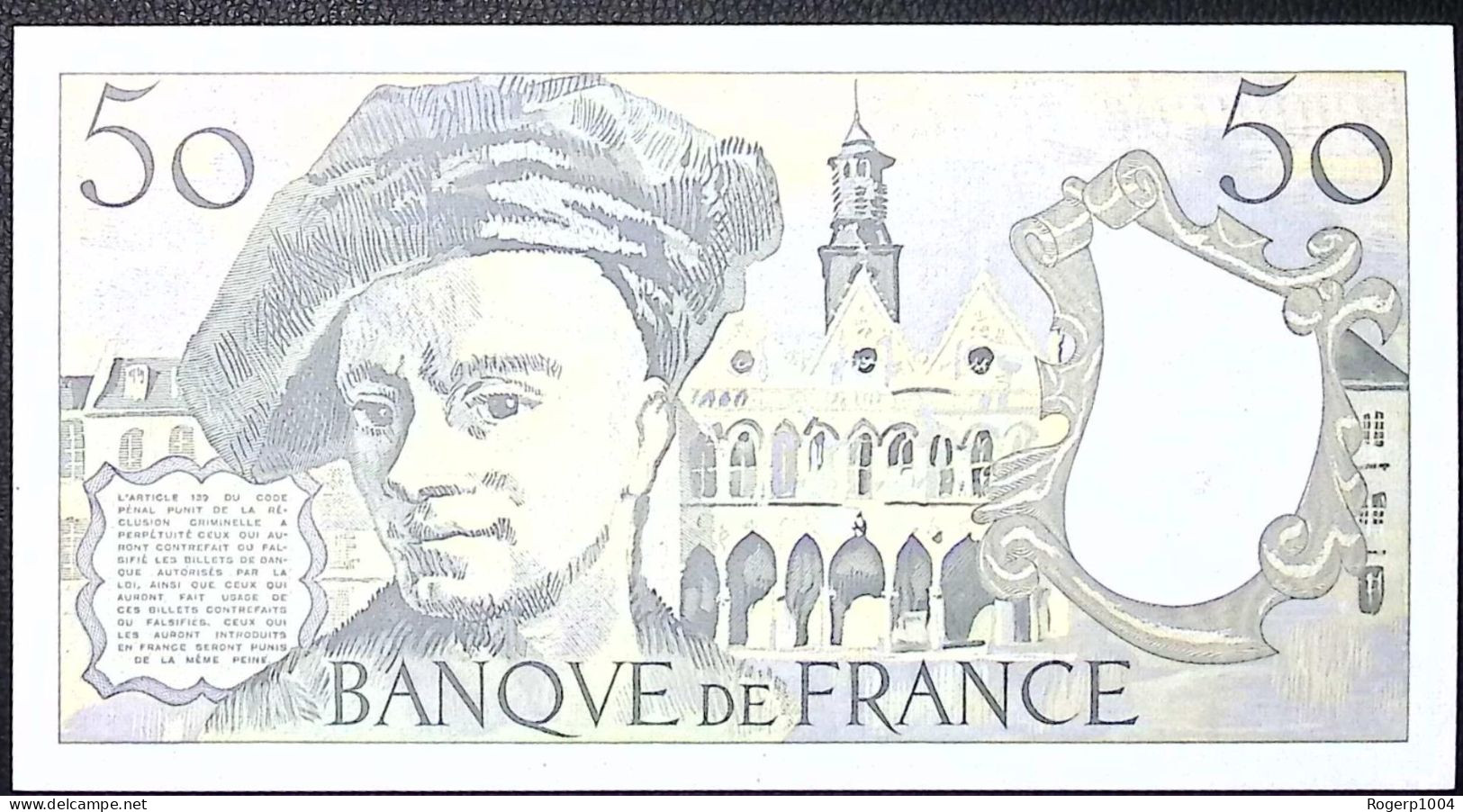 FRANCE * 50 Francs * Quentin De La Tour * 1986 * Fay 67.12 * Etat/Grade SUP/XXF * - 50 F 1976-1992 ''quentin De La Tour''