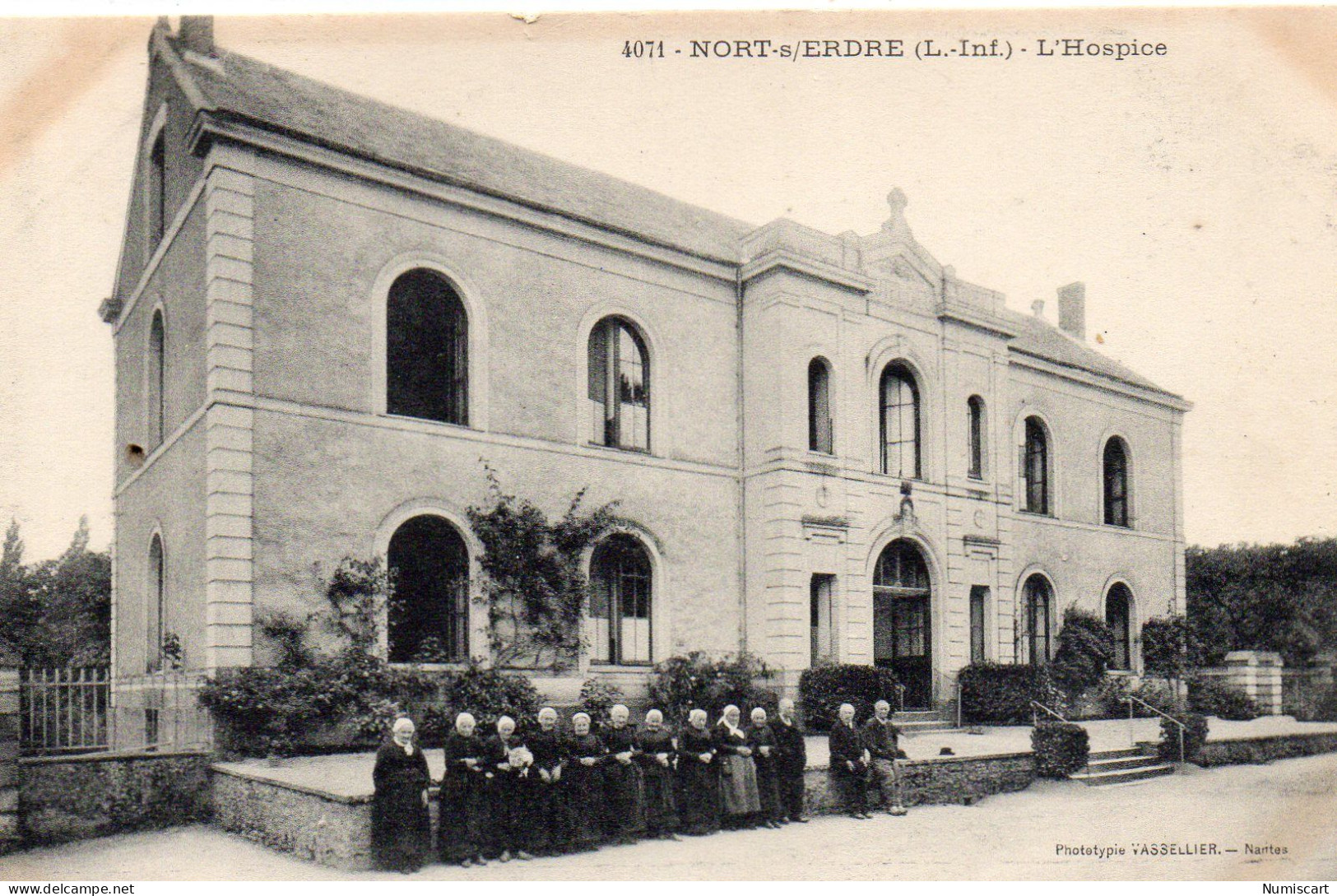 Nort-sur-Erdre Animée Hospice Religieuses Bonnes-Soeurs Santé - Nort Sur Erdre