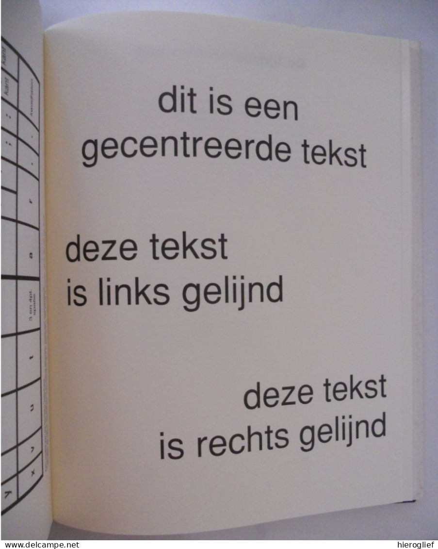 LETTERLAND door Erik De Meyer Antwerpen 1994 / Brugge Walleyndruk druk typografie communicatie pre-press lay-out