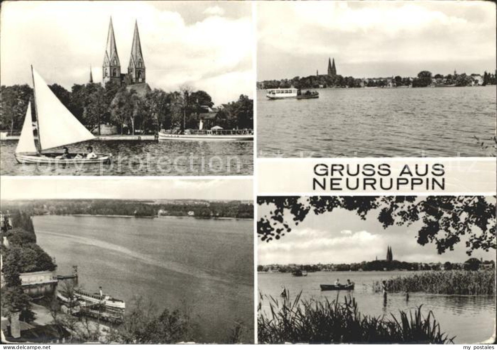 72335846 Neuruppin Kirche Faehrschiff Seepartie Neuruppin - Neuruppin