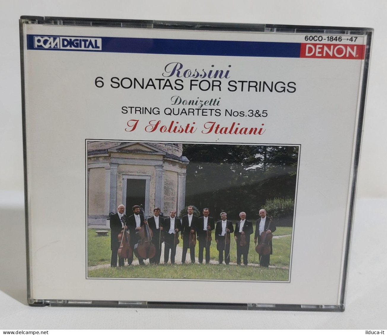 33480 Doppio CD - Rossini, Donizetti, I Solisti Italiani - 6 Sonatas For Strings - Opere