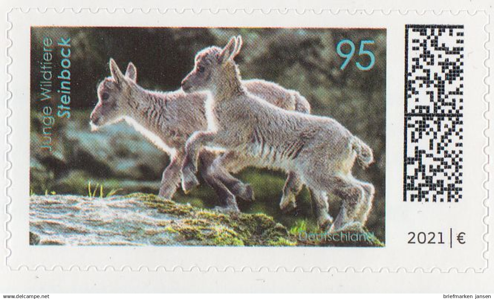 D,Bund MiNr. 3629 Aus Markenset Tierbabys, Alpensteinbock Skl. (95) - Other & Unclassified