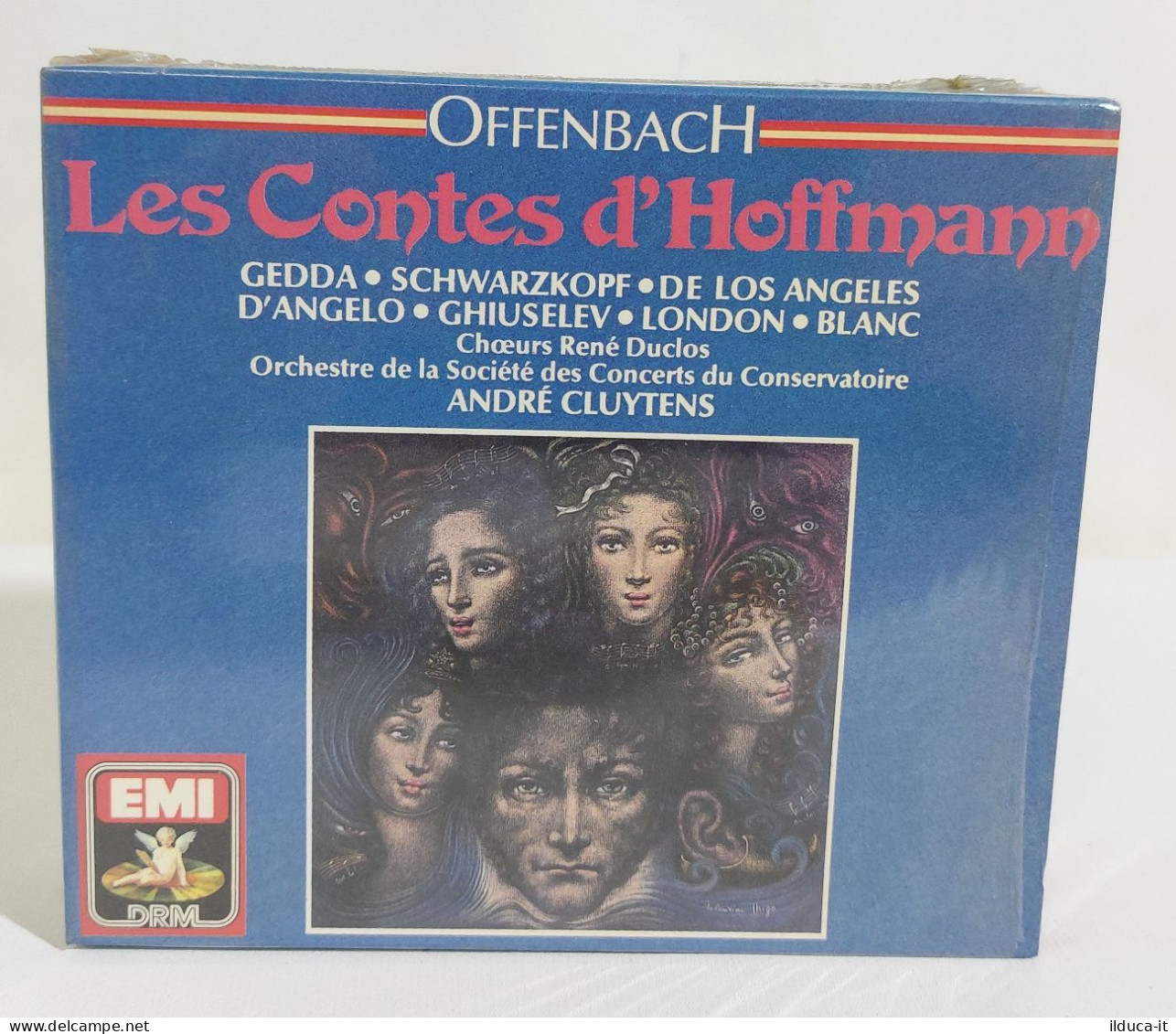 33498 Cofanetto 2 CD - Offenbach - Les Contes D'Hoffmann - EMI 1989 - Opera