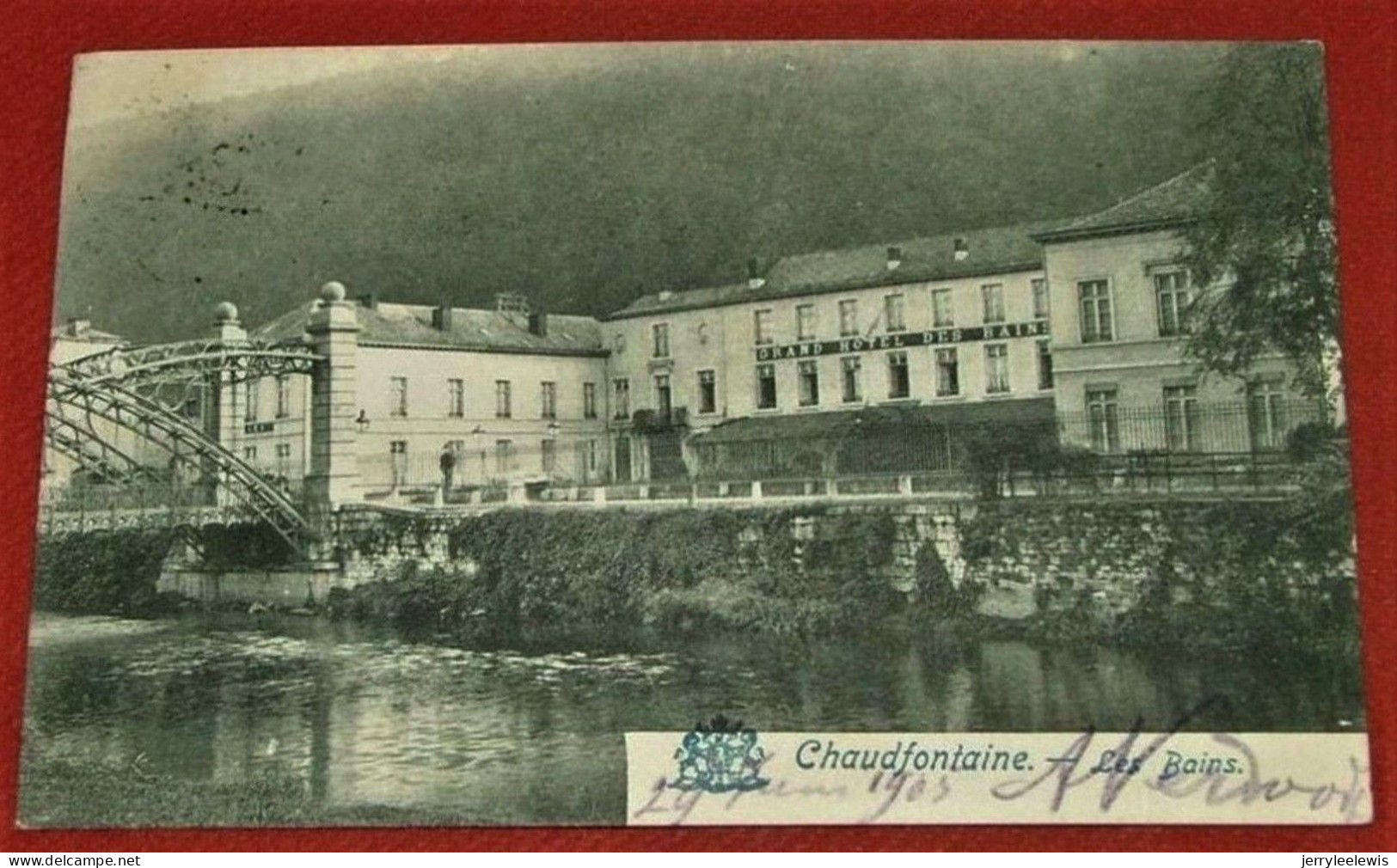 CHAUDFONTAINE  -  Les Bains      -  1905 - Chaudfontaine