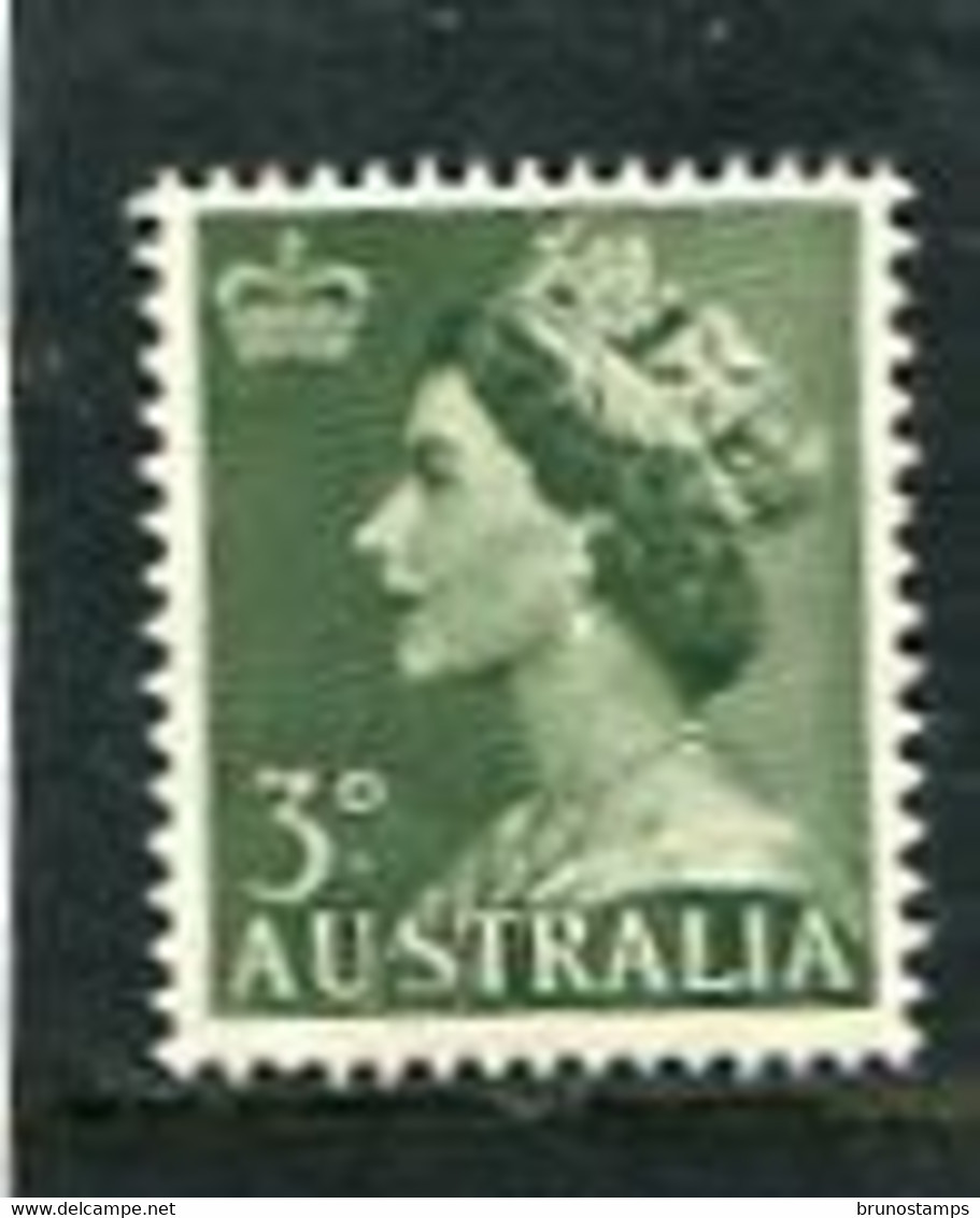 AUSTRALIA - 1953  3d   QEII  MINT - Mint Stamps