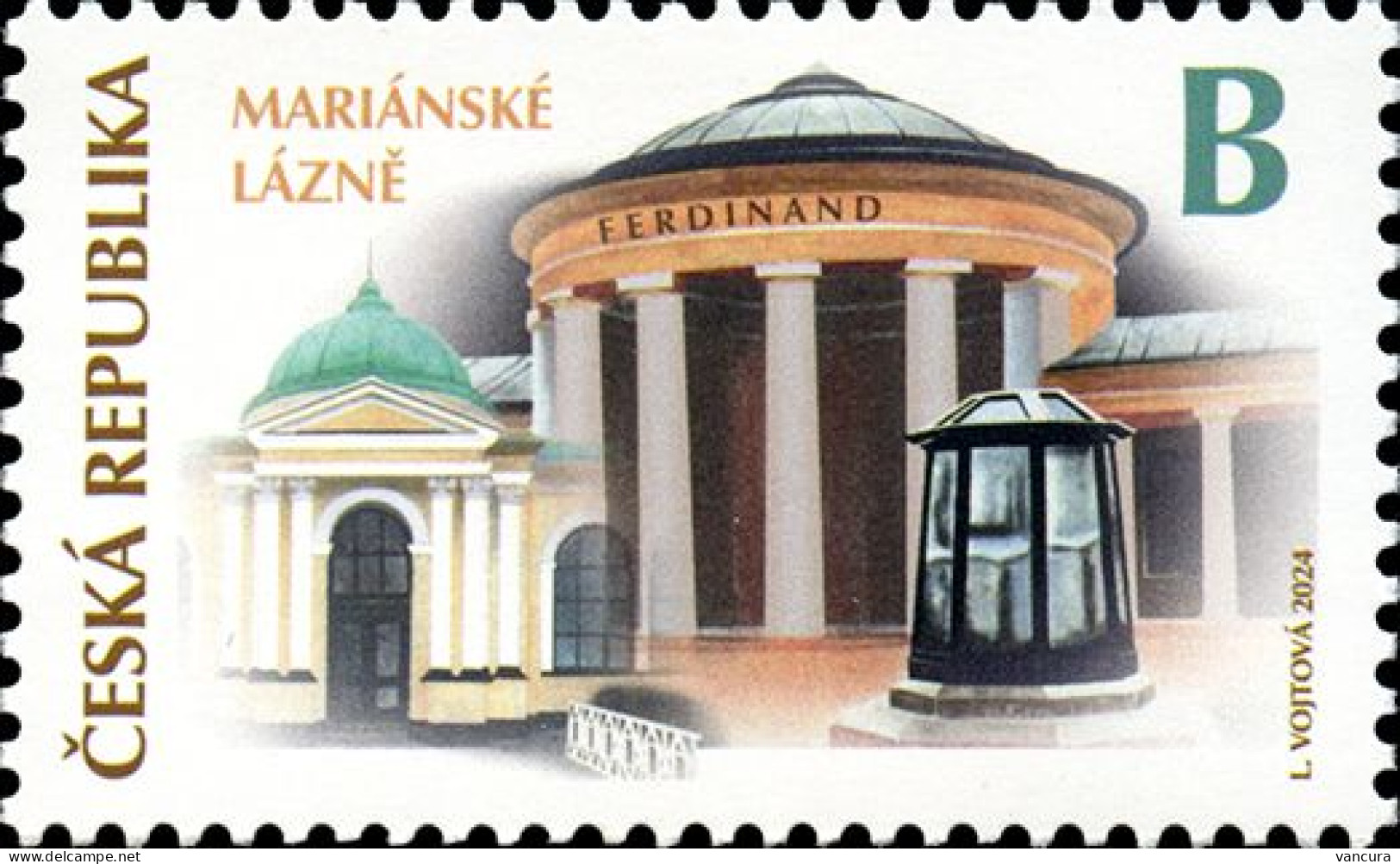 ** 1250 Czech Republic  Frantiskovy Lazne 2024 Marienbad - Termalismo