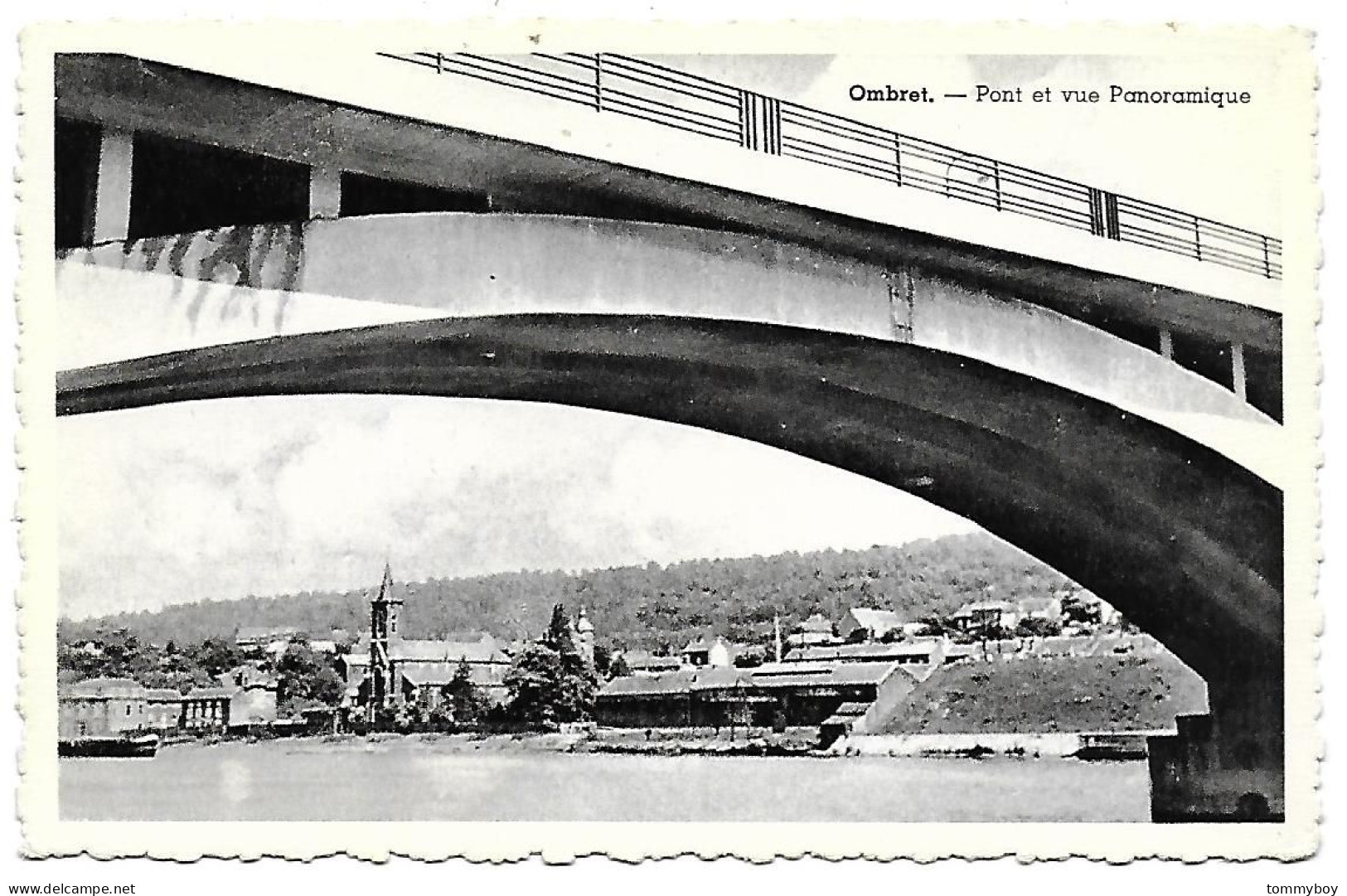 CPA Ombret, Pont Et Vue Panoramique - Amay