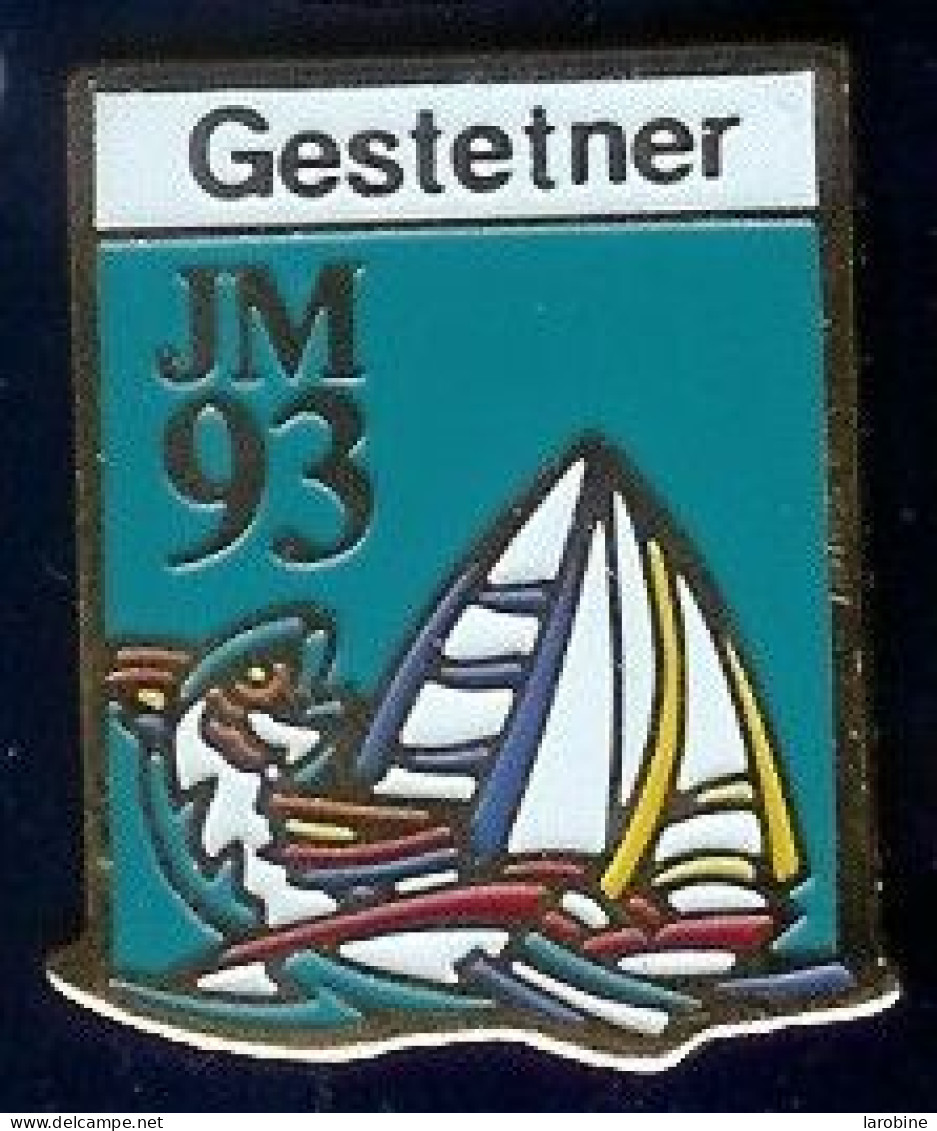 @@ Voile Voilier JM 93 Jeux Méditerranéens GESTETNER @@sp89 - Sailing, Yachting