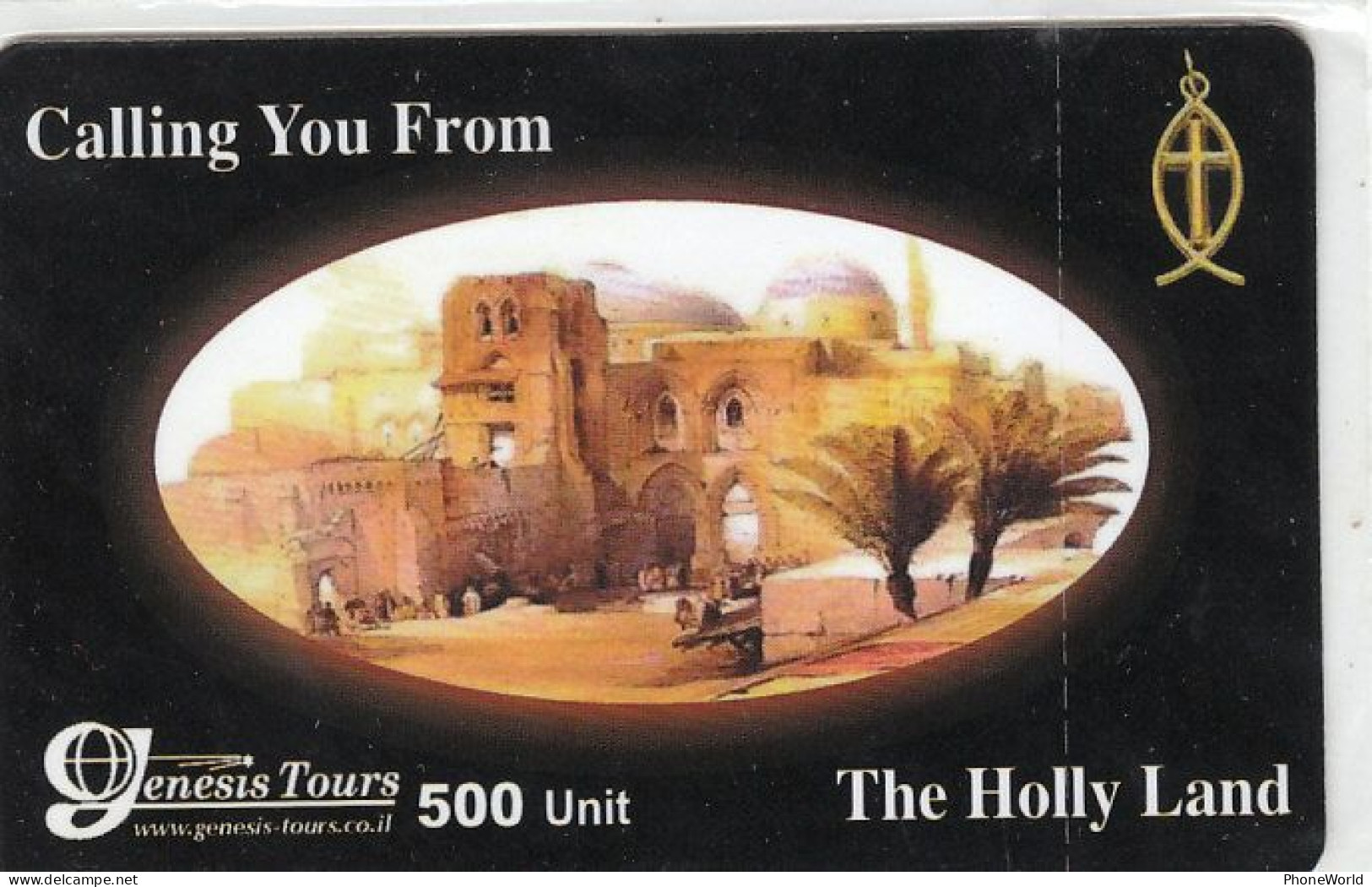 ISRAEL- GENESIS TOURS 500UNIT, The Holy Land, MINT In Blister - Israël