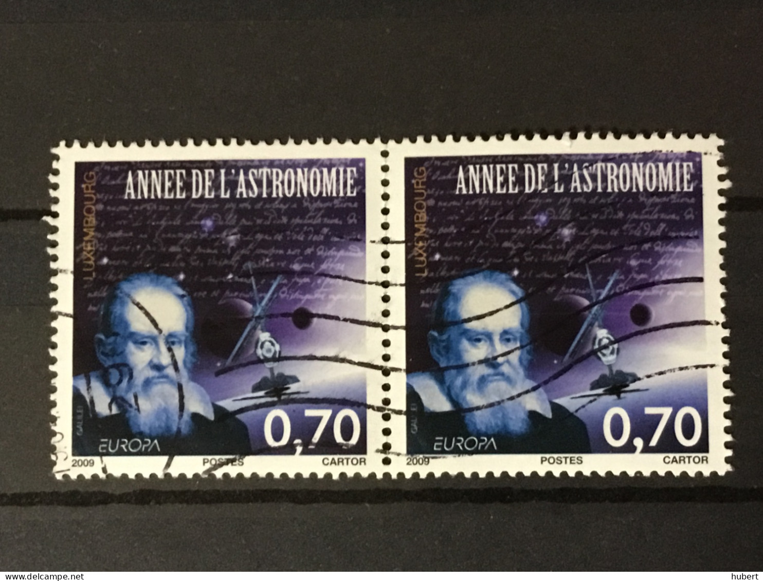 Luxembourg Oblitéré De 2009  Europa Année De L’astronomie - Used Stamps