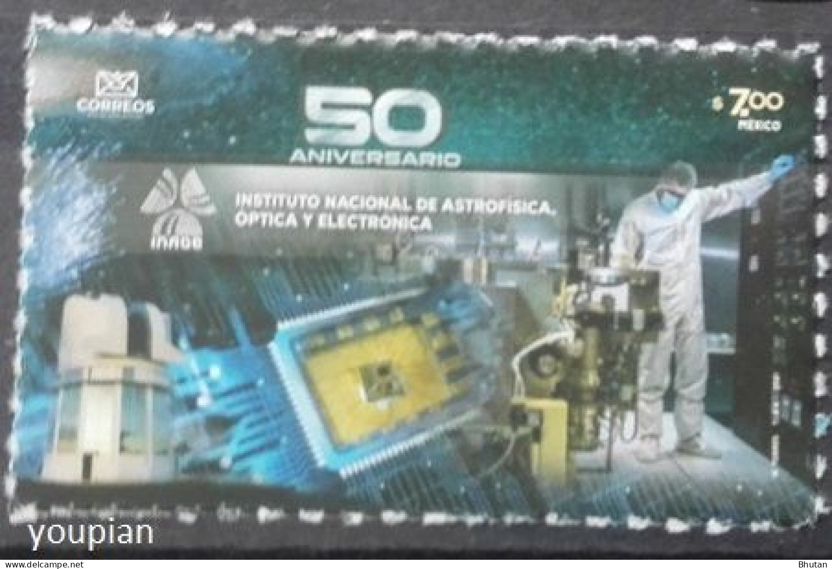 Mexico 2021, Astrophysics, MNH Single Stamp - Mexico