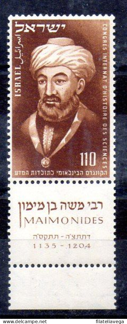 Israel Serie Nº Yvert 66 ** - Neufs (avec Tabs)