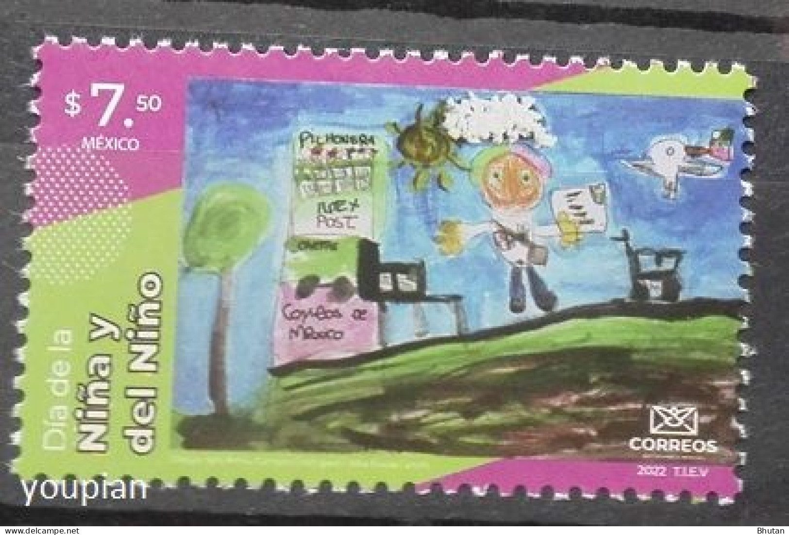 Mexico 2022, Children's Day, MNH Single Stamp - Mexico