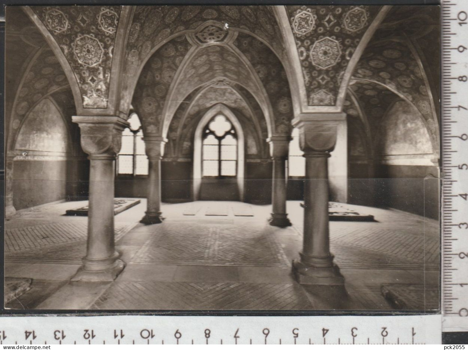Loccum / Ehem. Zisterzienserkloster , Baubeginn 1240 - Kapitelsaal - Gelaufen 1971  ( AK4787) Günstige Versandkosten - Nienburg