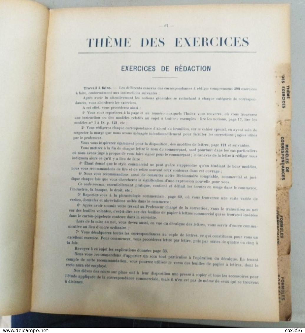 PIGIER COURS PRATIQUE De CORRESPONDANCE COMMERCIALE - Comptabilité/Gestion