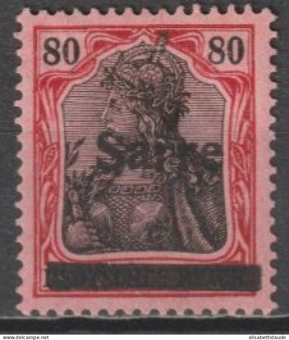 SAAR - 1920 - 1° TIRAGE - YVERT N° 16 * MH  - COTE = 325 EUR. - Neufs