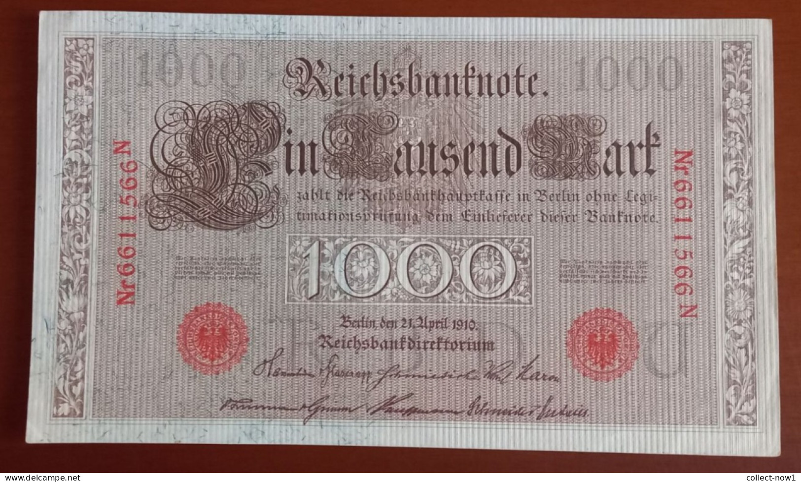 #1   ALLEMAGNE - DEUTSCHE REICH 1000 MARK  - 1910 - 1000 Mark