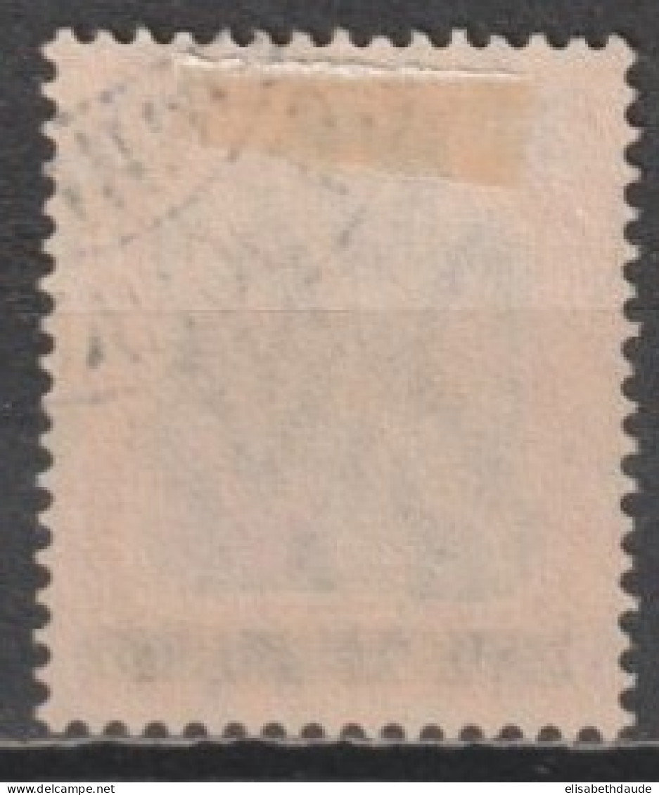 SAAR - 1920 - 1° TIRAGE - YVERT N° 10 OBLITERE  - COTE = 45 EUR. - Used Stamps