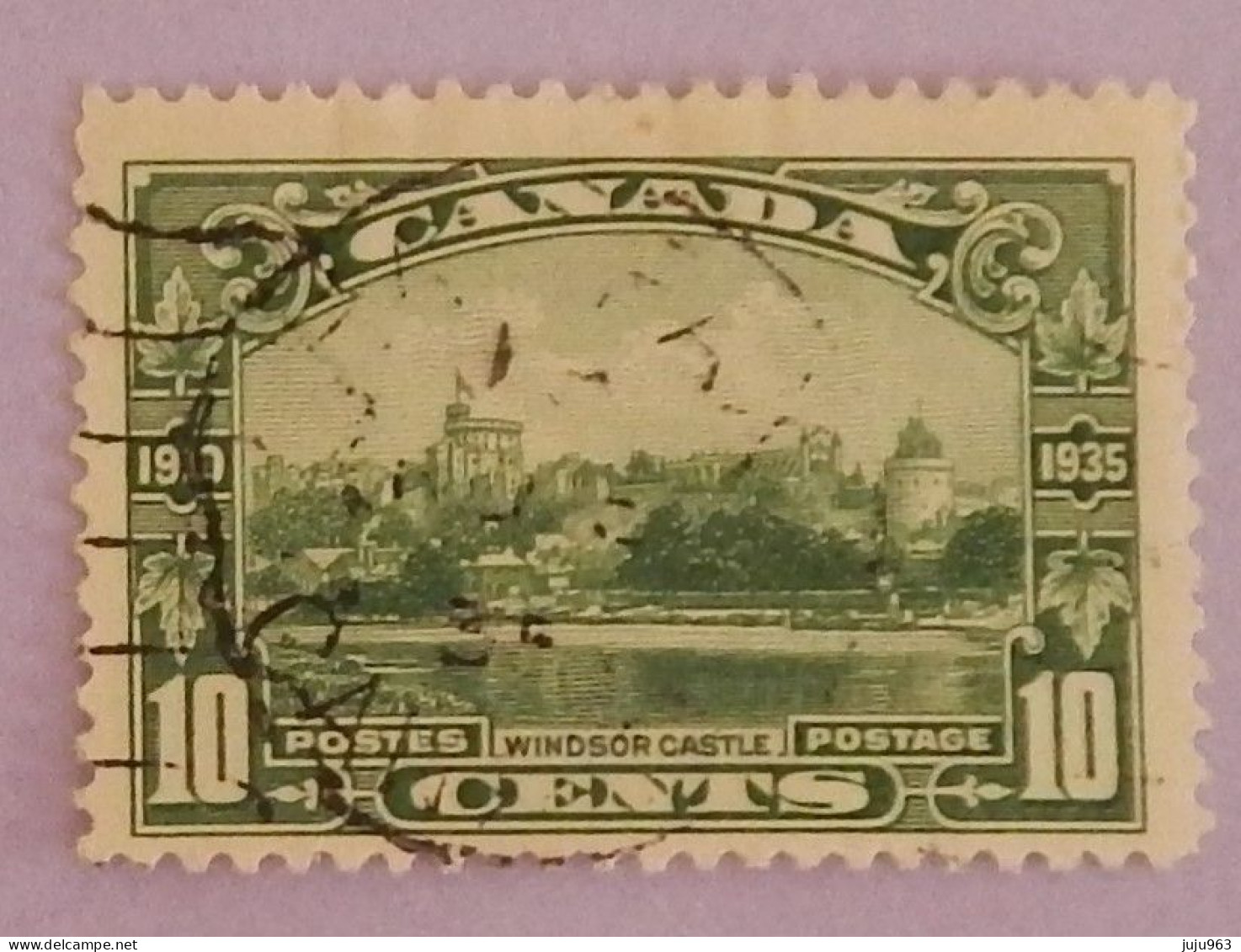 CANADA YT 177 OBLITERE " CHATEAU DE WINDSOR" ANNÉE 1935 - Oblitérés