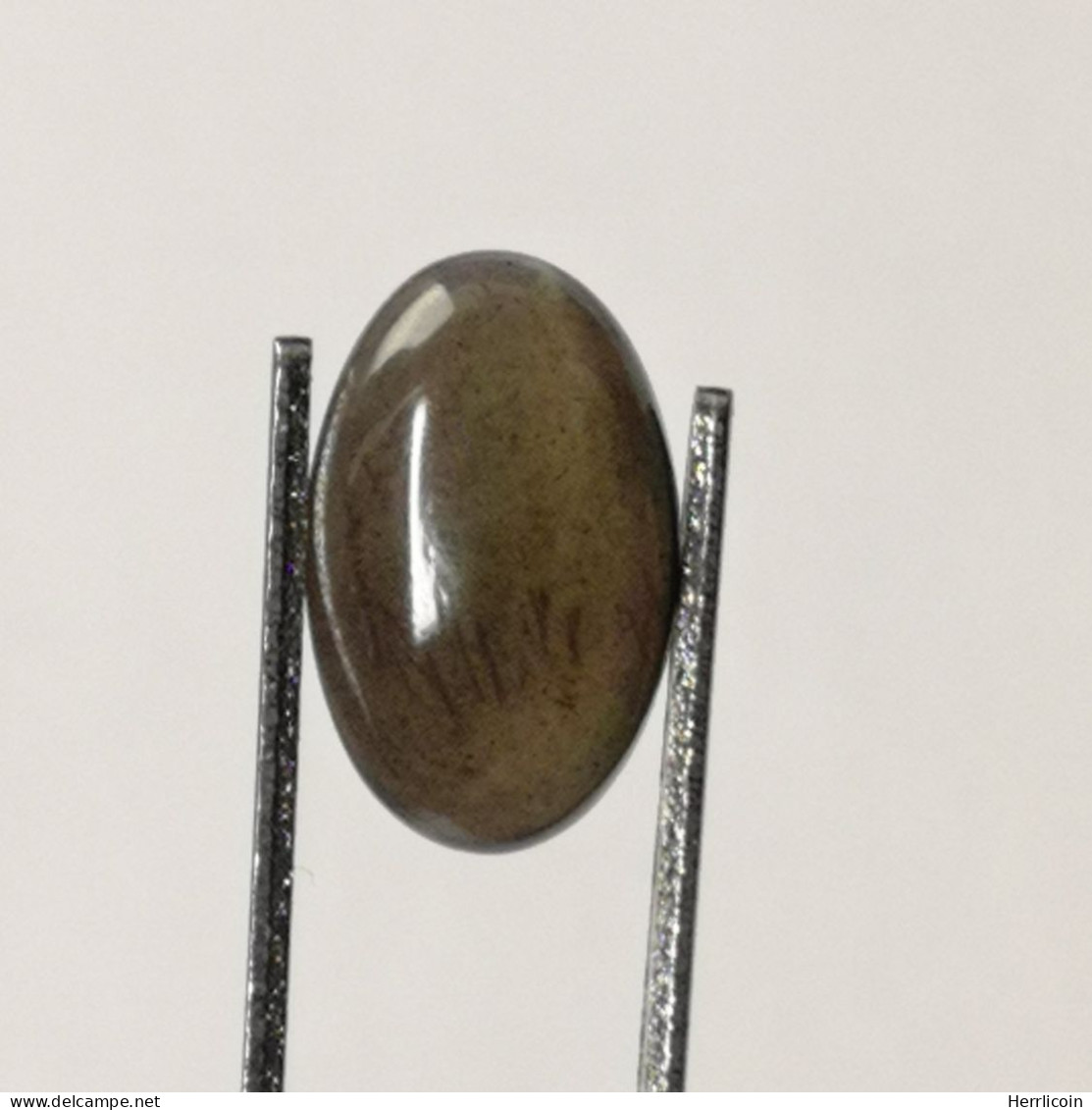 Opale Noire Traitée D'Ethiopie - Ovale 1.30 Carat - 10.6 X 6.5 X 3.8 Mm - Opaal