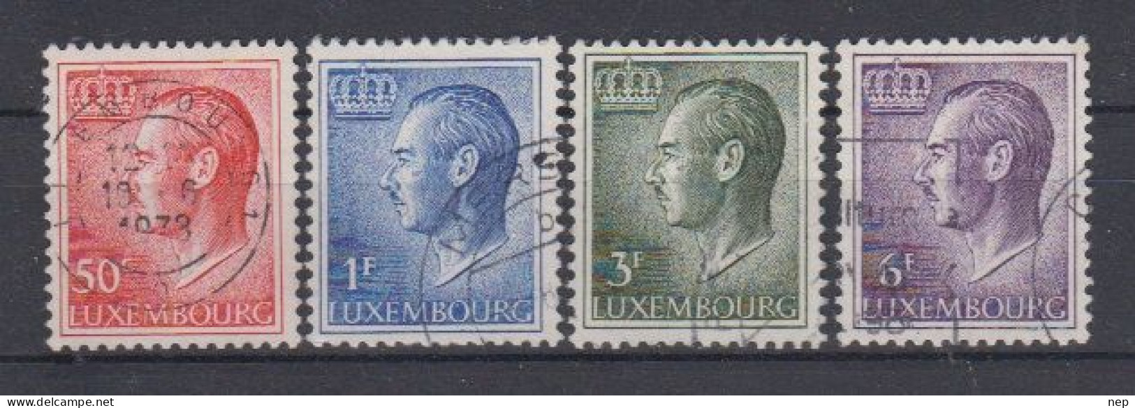 LUXEMBURG - Michel - 1965 - Nr 710/13 - Gest/Obl/Us - Usados