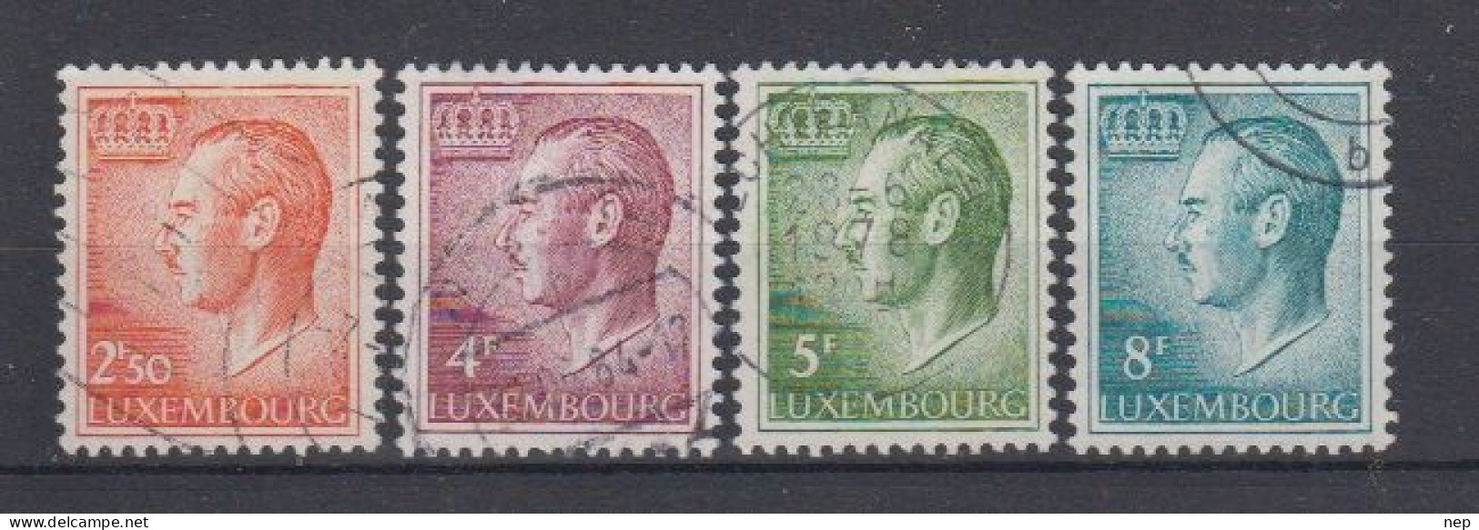 LUXEMBURG - Michel - 1971 - Nr 828/31 - Gest/Obl/Us - Gebruikt