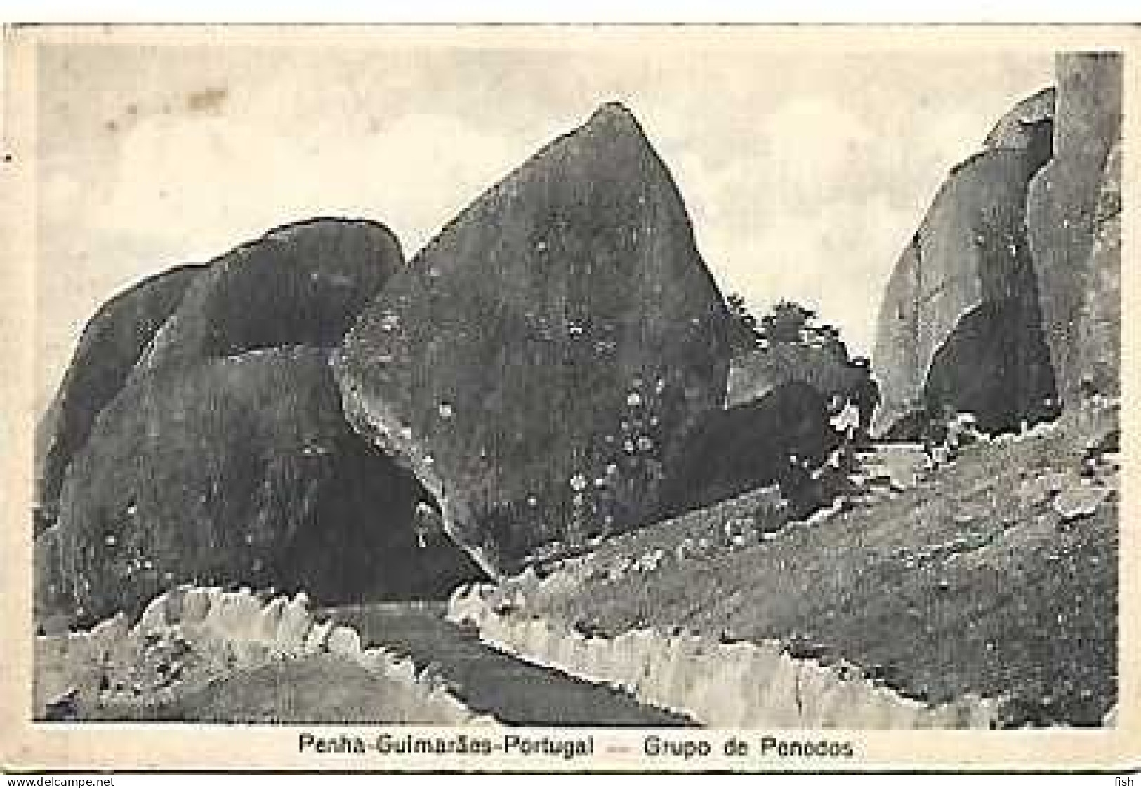 Portugal ** &  Postal, Guimaraes, Penha, Grupo De Penedos (978680) - Braga
