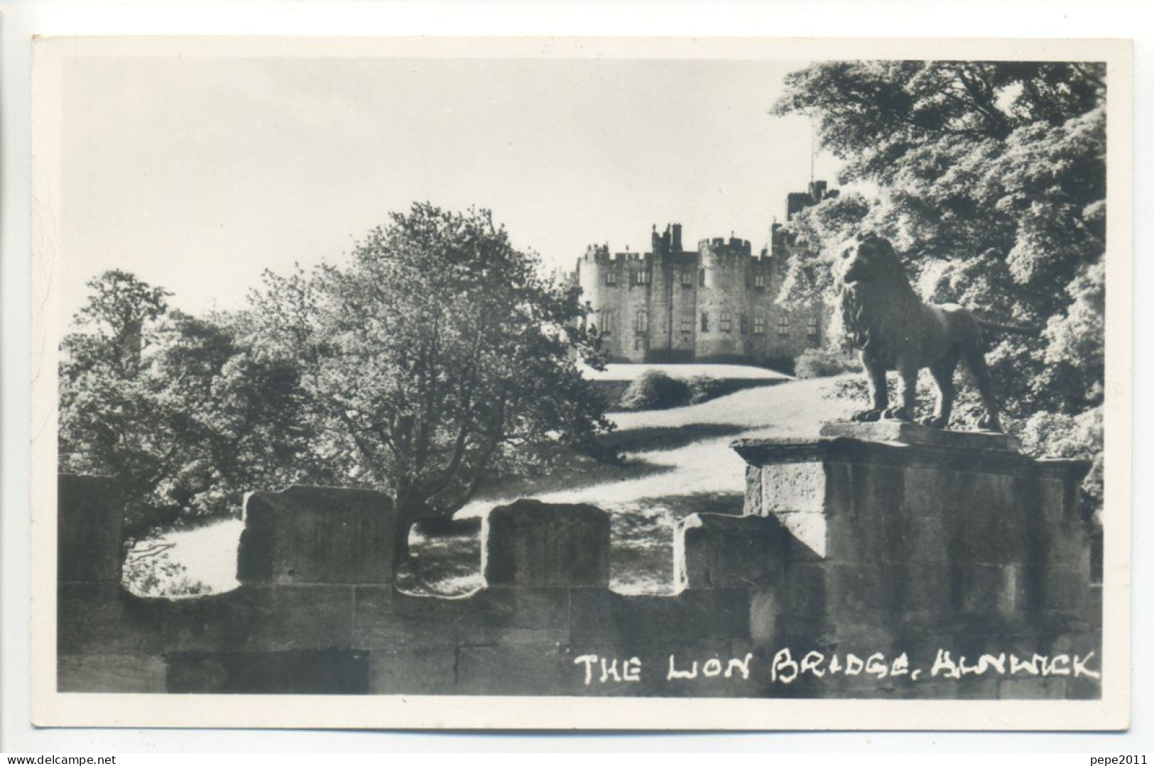 Photo Card Northumberland - ALNWICK - The Lion Bridge - Andere & Zonder Classificatie